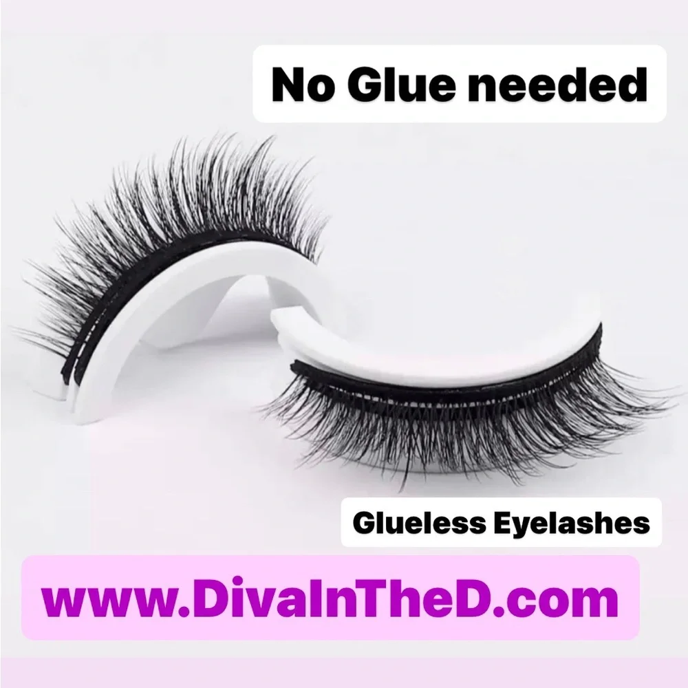 No Glue lashes and lash glue eyeliner pen